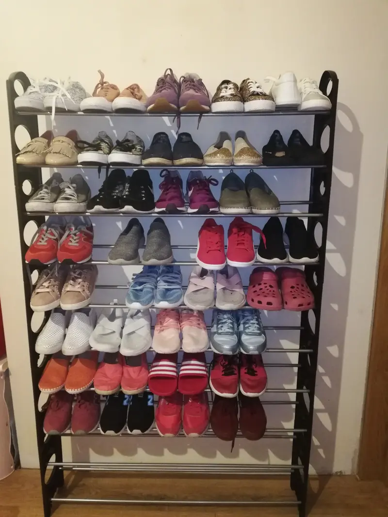 10-Tier Shoe Rack Organizer – Holds Up To 50 Pairs 1