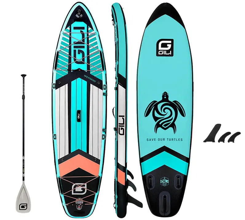 10'6" Komodo Inflatable Sup With Performance Paddle Package 1