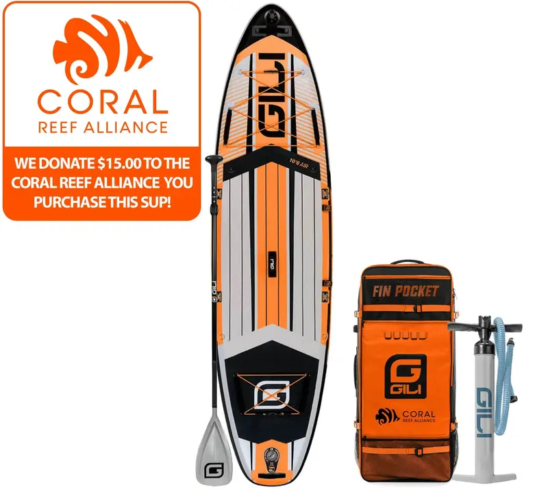 10'6" Or 11'6" Air Inflatable Sup Board – $15 Coral Reef Alliance Donation Included 1
