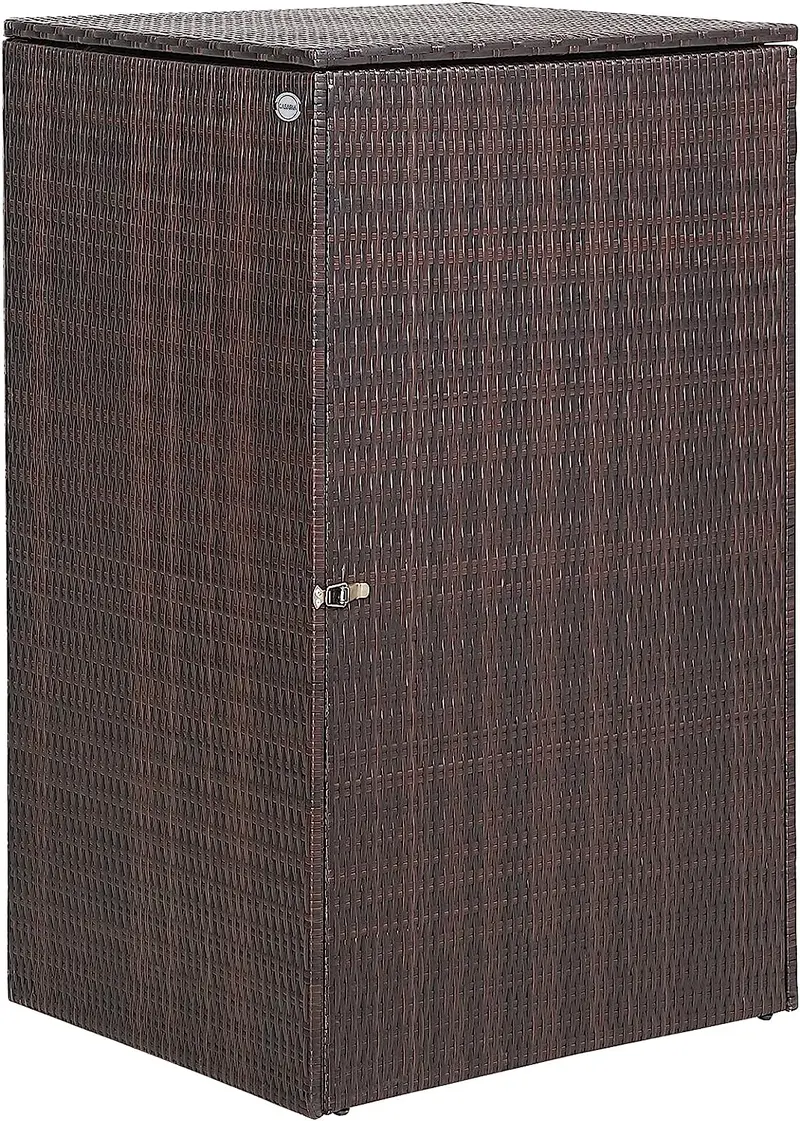 240-Litre Wheelie Bin Storage Box – Hinged Lid With Secure Closure 1