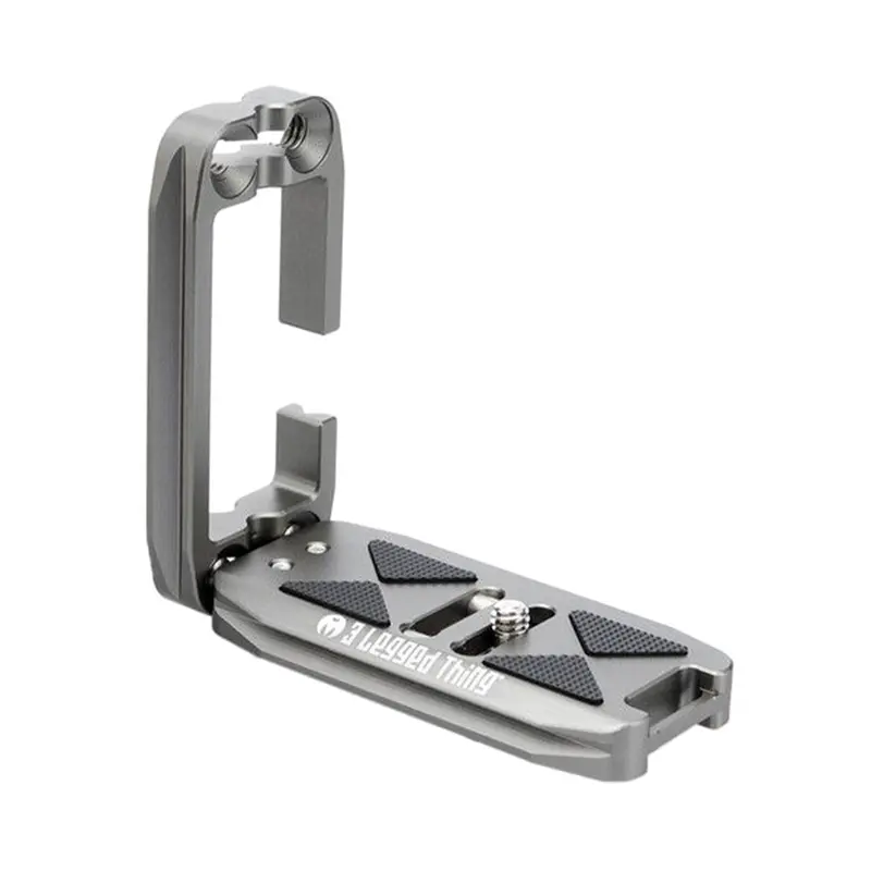 3 Legged Thing Ellie Metallic Slate Gray L-Bracket With Copper Accents 1