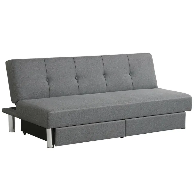 3-Seat Modular Sofa Bed With Storage Drawers – Ergonomic Adjustable Recliner With 3 Sitting Angles 1