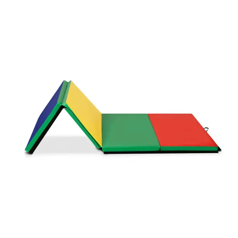 4' X 10' X 2" Folding Gymnastics Mat – Durable Anti-Tear Exercise Mat For Home Or Studio 1