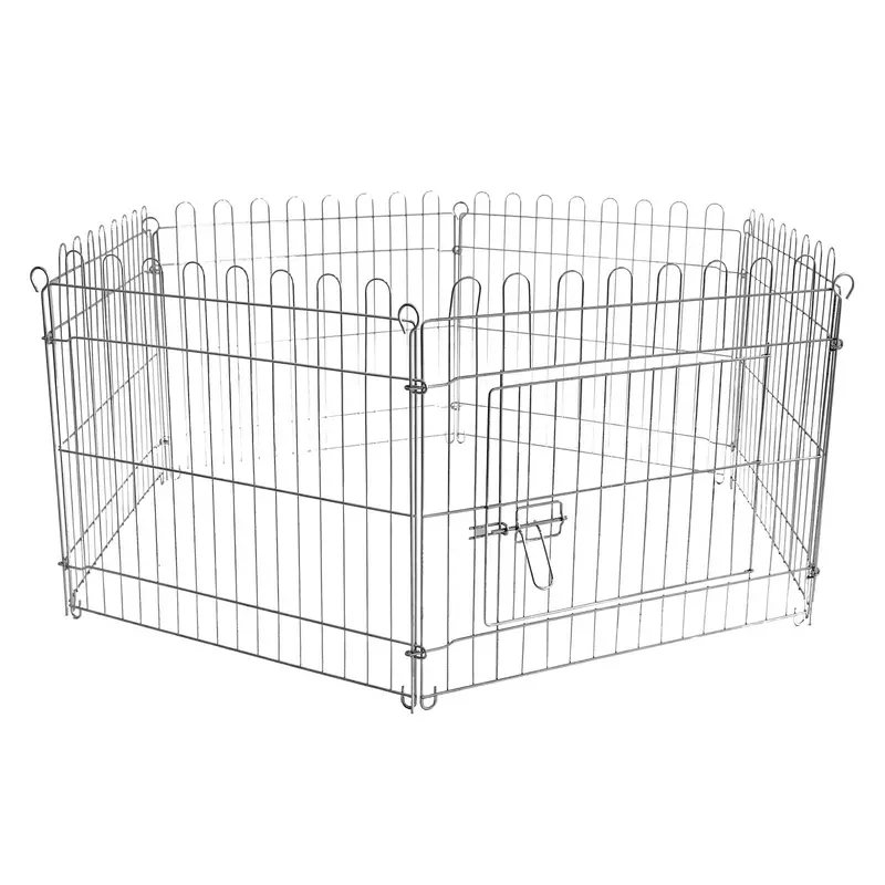6-Panel Outdoor Playpen For Puppies And Small Pets – 60X60 Cm Modular Enclosure 1