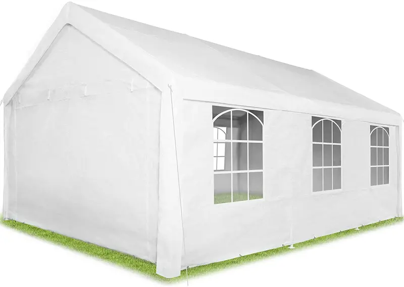 6 × 4 Meter Waterproof Marquee Gazebo With Fully Enclosed 4-Side Walls 1