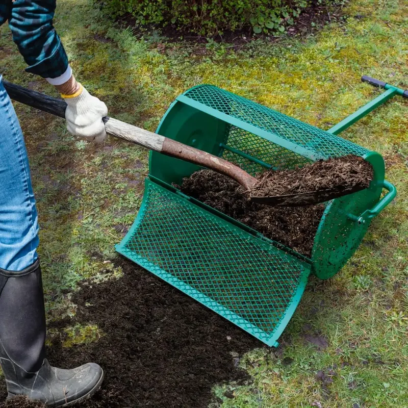 66Cm Manual Garden Spreader – For Compost, Seed, Peat Moss & Fertiliser 1