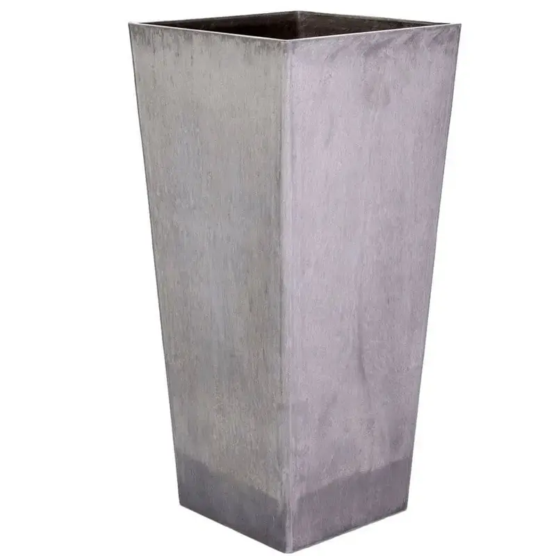 70Cm Tall Tapered Square Planter 1