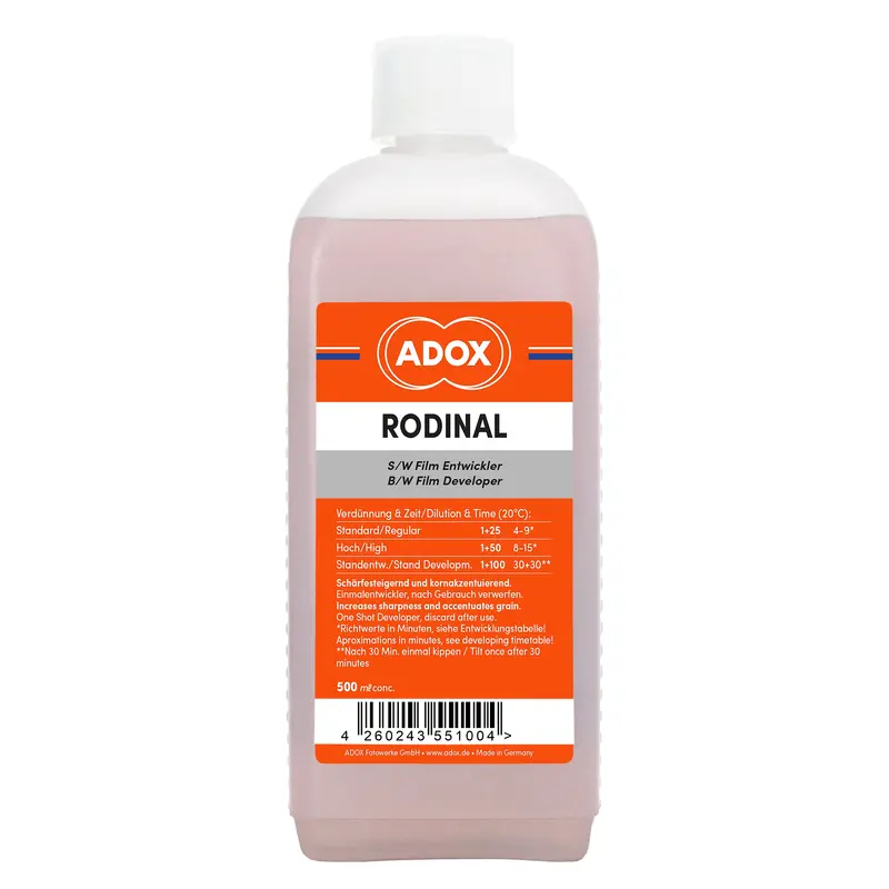 Adox Rodinal Classic Photographic Developer – 500Ml Bottle 1