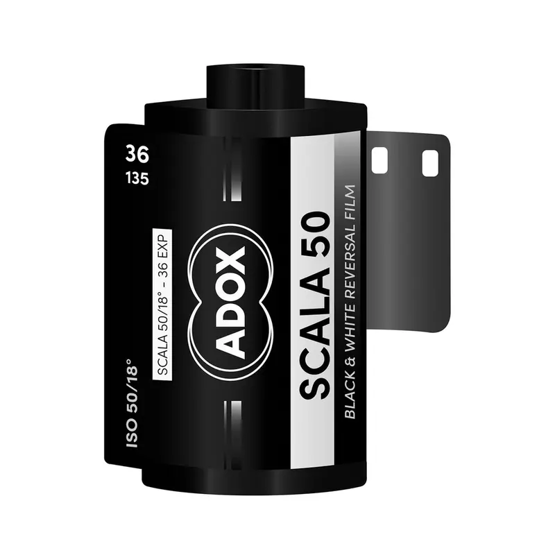 Adox Scala 50 B&W Reversal Film – 35Mm, 36-Exposure Roll 1