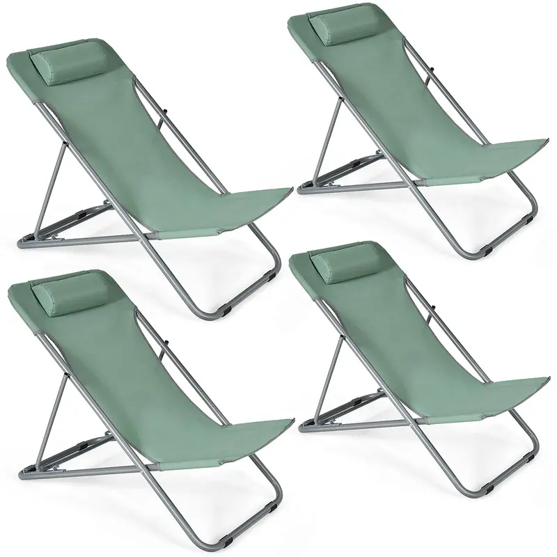 Adult Camping Chair Set – Lightweight, Foldable, All-Terrain Support For Hiking & Beach Trips 1