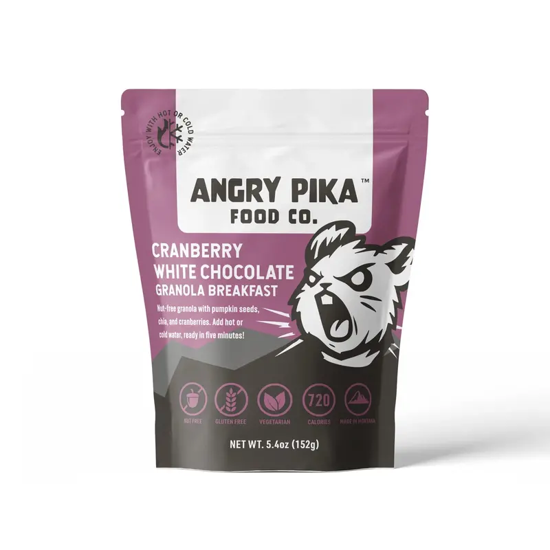 Angry Pika Cranberry White Chocolate Granola – Nut-Free Breakfast Or Snack 1