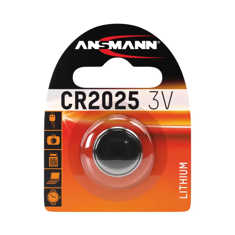Ansmann Cr2025 3V Lithium Coin Cell Battery 1