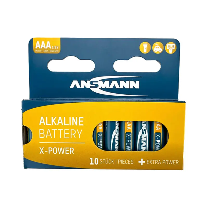 Ansmann X-Power Aaa Alkaline Batteries – 10-Pack 1