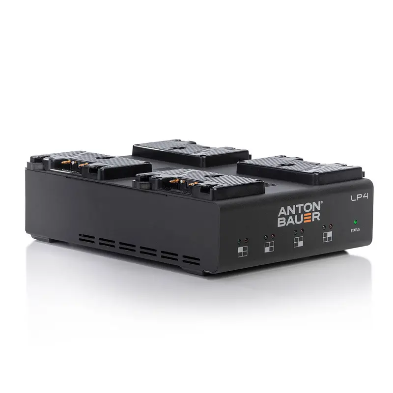 Anton Bauer Lp4 Quad Gold Mount Battery Charger 1