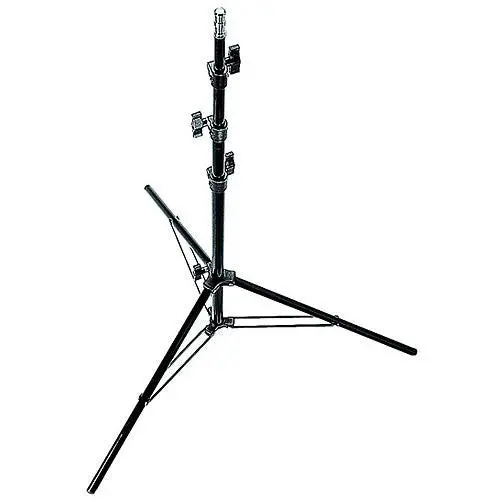 Avenger 7.8-Foot Lightweight Black Light Stand With Collapsible Legs 1