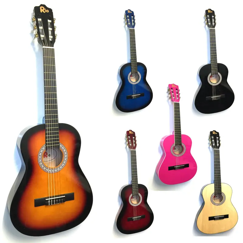 Beginner Acoustic Guitar Package – Full-Size 4/4 Student Outfit 1