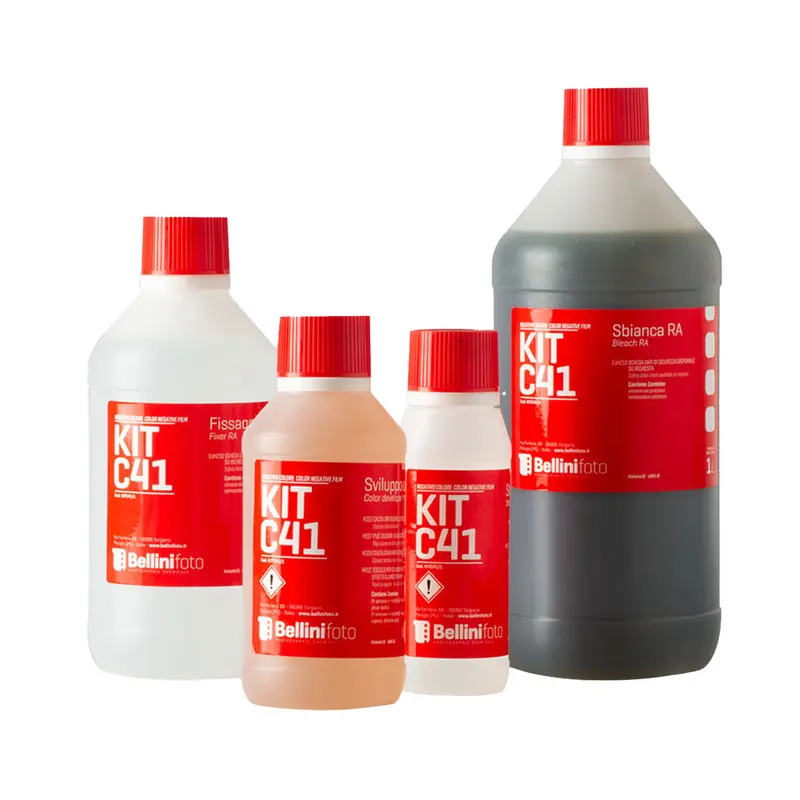 Bellini C-41 Film Developing Kit – 1L Chemical Set For Color Negative Processing 1