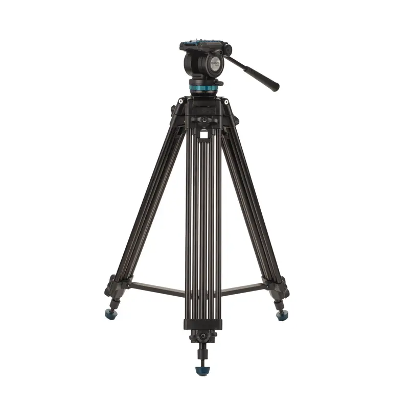 Benro Kh25Pc Professional Video Tripod Kit – 61.6" Max Height, Fluid Head Included 1