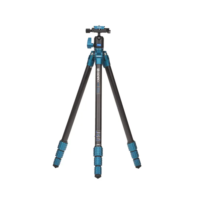 Benro Superslim Aluminum Travel Tripod With Integrated Ball Head 1