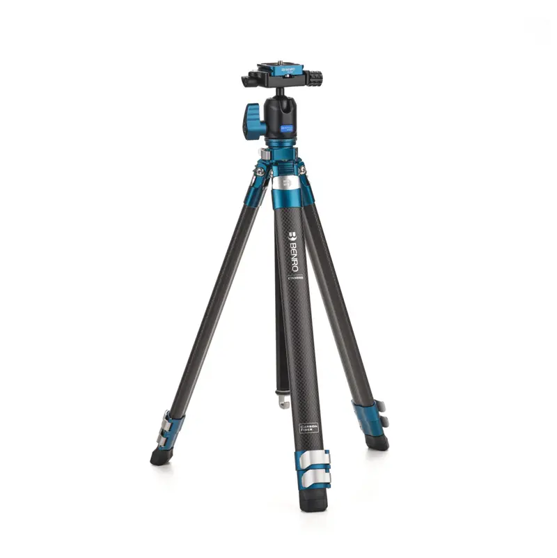 Benro Tcbc13N00P Minibird Carbon Fiber Tripod – 3-Section, Compact, Includes N00P Ball Head 1