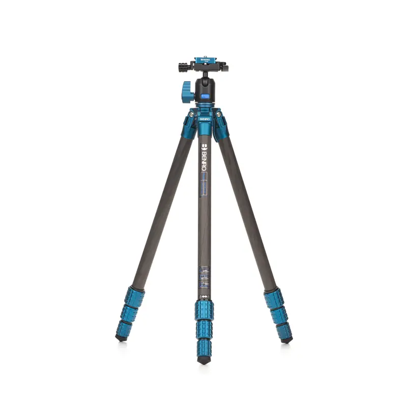 Benro Tssl08Cn00P Superslim Carbon Fiber Tripod With Integrated Ball Head 1