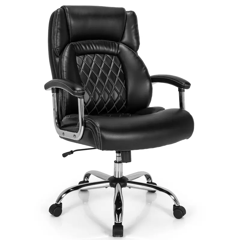 Big & Tall Executive Office Chair – 500 Lb Capacity, Ergonomic High-Back Design 1