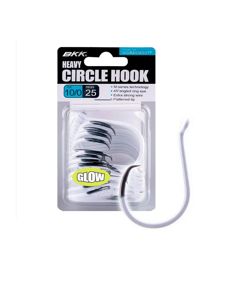 Bkk Glow Heavy-Duty Circle Hooks – Pack Of 25 1