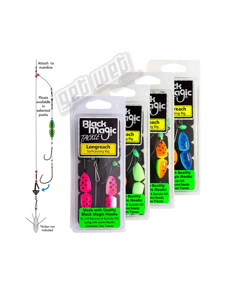 Black Magic Long-Cast Beach Fishing Rigs 1