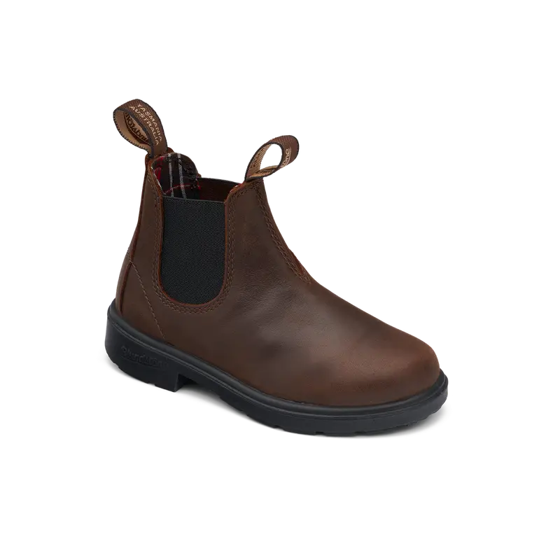 Blundstone 1468 Kids' Antique Brown Casual Boots 1