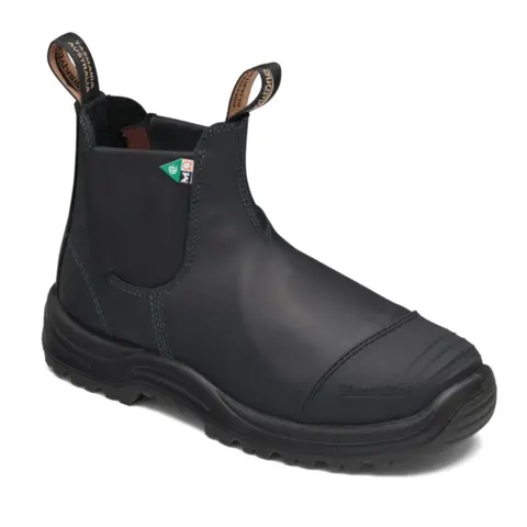 Blundstone 165 Work Boot – Black With Metatarsal Guard 1