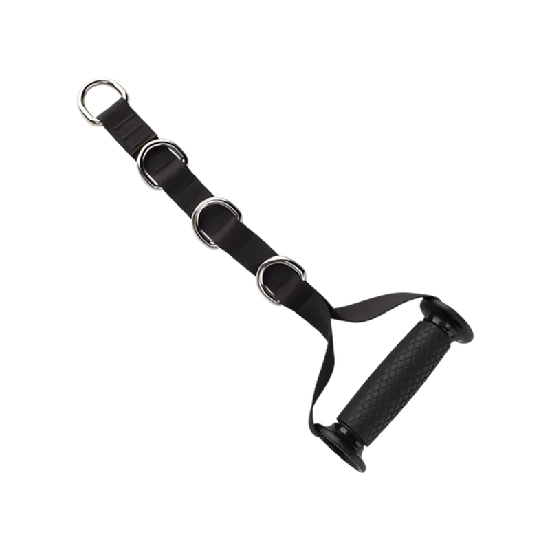 Body-Solid Adjustable Nylon Stirrup Handles For Cable Machines 1