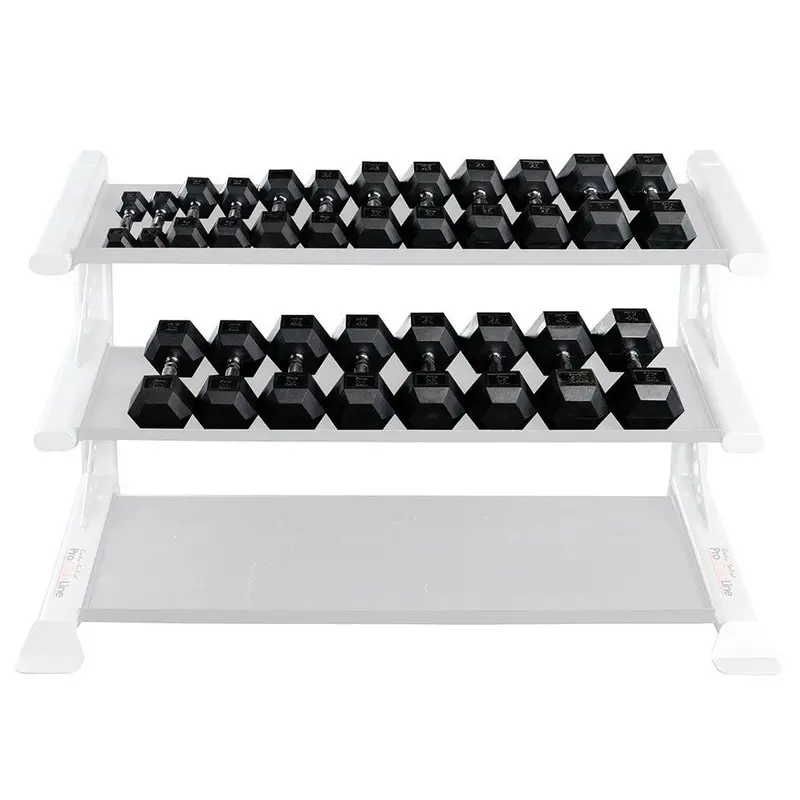 Body-Solid Sdrs550 Hex Dumbbells – Rubber-Coated, Hexagonal Design 1