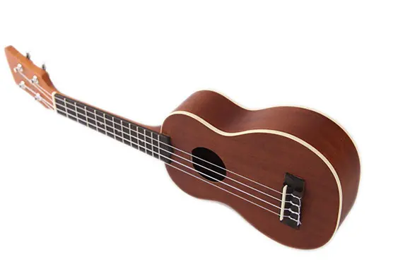 Brunswick Bu4S Mahogany Soprano Ukulele With Premium Aquila Nylgut Strings 1
