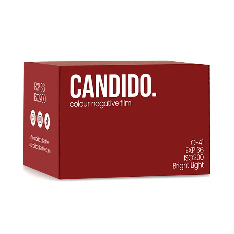 Candido 200 Iso Color Negative 35Mm Film — Single Roll (36 Exposures) 1
