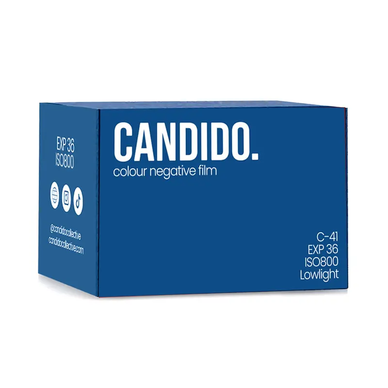 Candido 800 Iso Color Negative 35Mm Film — Single Roll (36 Exposures) 1