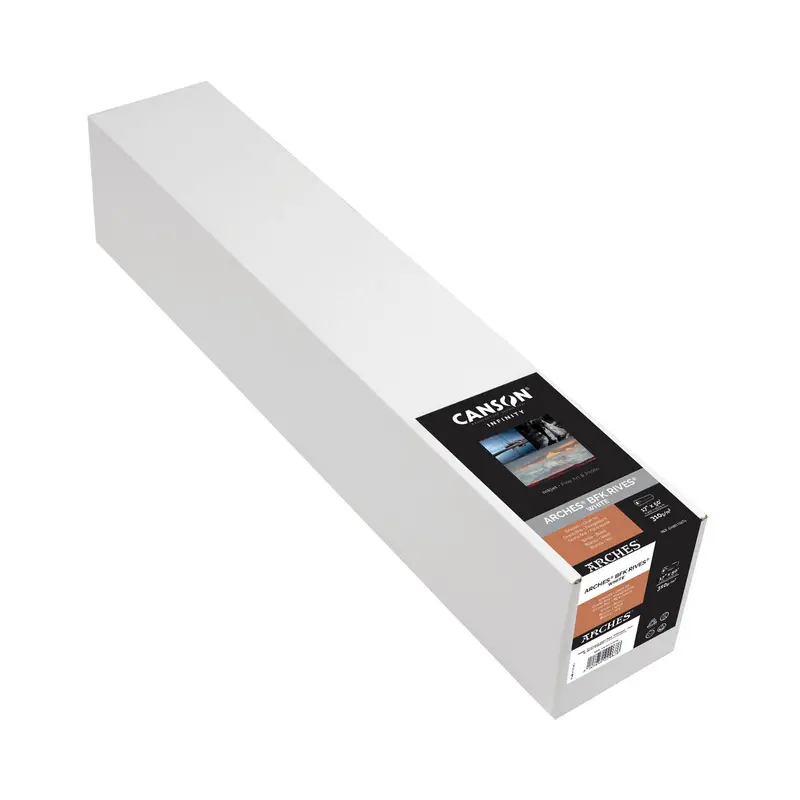 Canson Infinity Arches Bfk Rives White Matte Inkjet Paper – 310 Gsm, 17" × 50' Roll 1