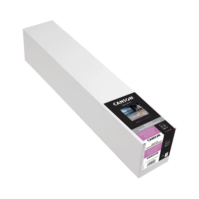Canson Infinity Baryta Photographique Ii Satin Inkjet Paper – 310 Gsm, 24" × 50' Roll 1