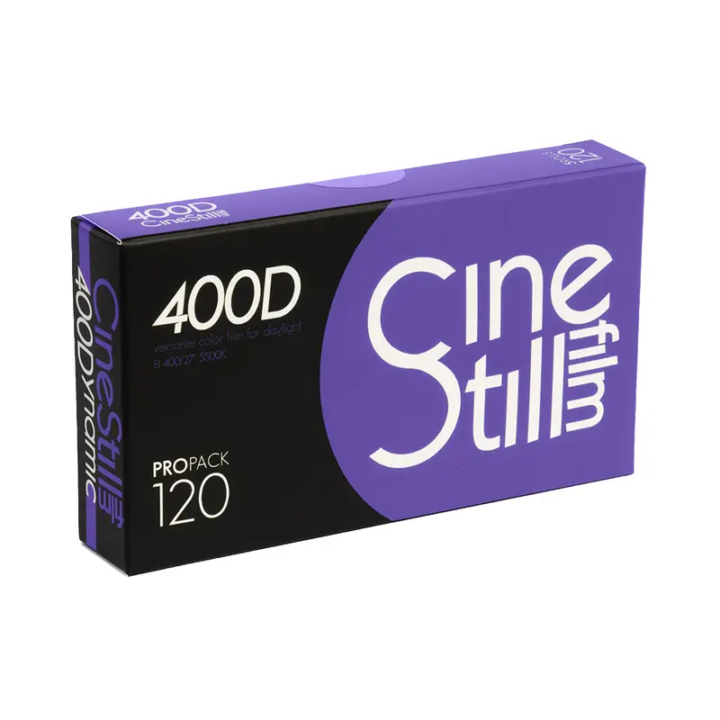 Cinestill 400D Color Negative Film – 120 Format, 5-Roll Pack 1