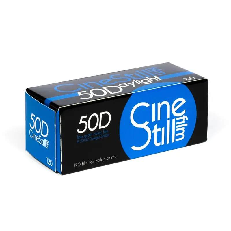 Cinestill 50D Daylight Color Negative Film – 120 Format, Single Roll 1