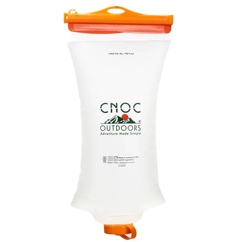Cnoc Vecto Befree 2L Water Container – 42Mm Wide-Mouth Flexible Hydration Bladder 1