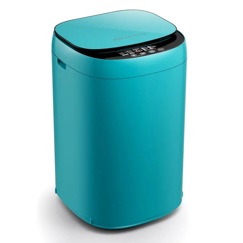 Compact Full-Automatic Washing Machine – 7.7 Lbs Capacity With 10 Wash Cycles 1