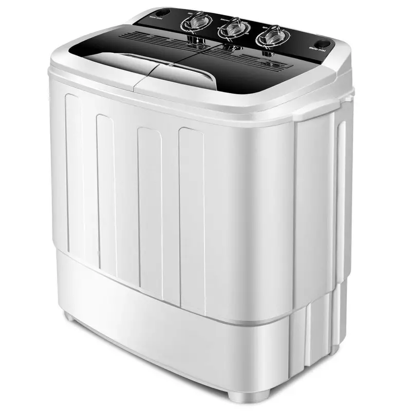 Compact Twin-Tub Mini Washing Machine For Apartments & Small Spaces 1