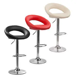 Contemporary Faux Leather Bar Stool – Stylish Seating For Kitchen Islands 1