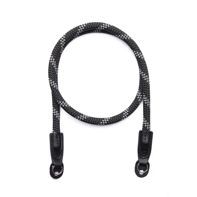 Cooph Duotone Charcoal Rope Camera Strap With Split Ring – 100Cm 1