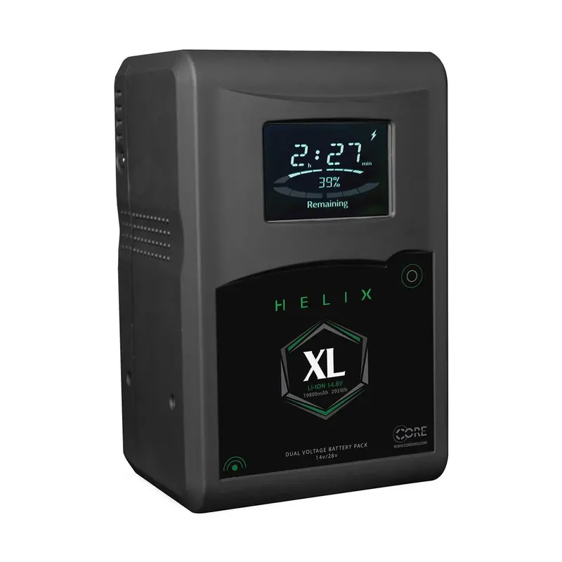 Coreswx Helix Xl V-Mount Battery: Dual 14V/28V Output, 293Wh, Extended-Run Li-Ion Power Solution 1