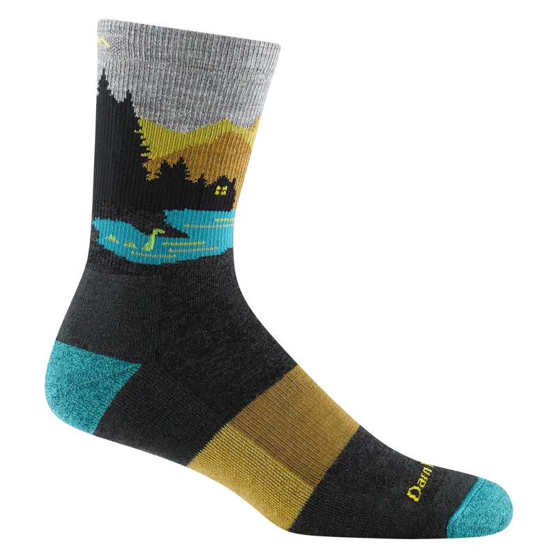 Darn Tough 5014 Men’S Hiker Close Encounters Sock – Midweight Micro Crew Performance 1