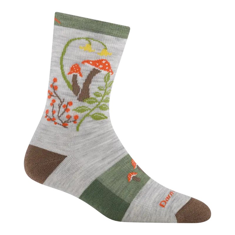 Darn Tough 5026 Women’S Mellow Mushroom Micro Crew Sock – Lightweight Cushioned 1