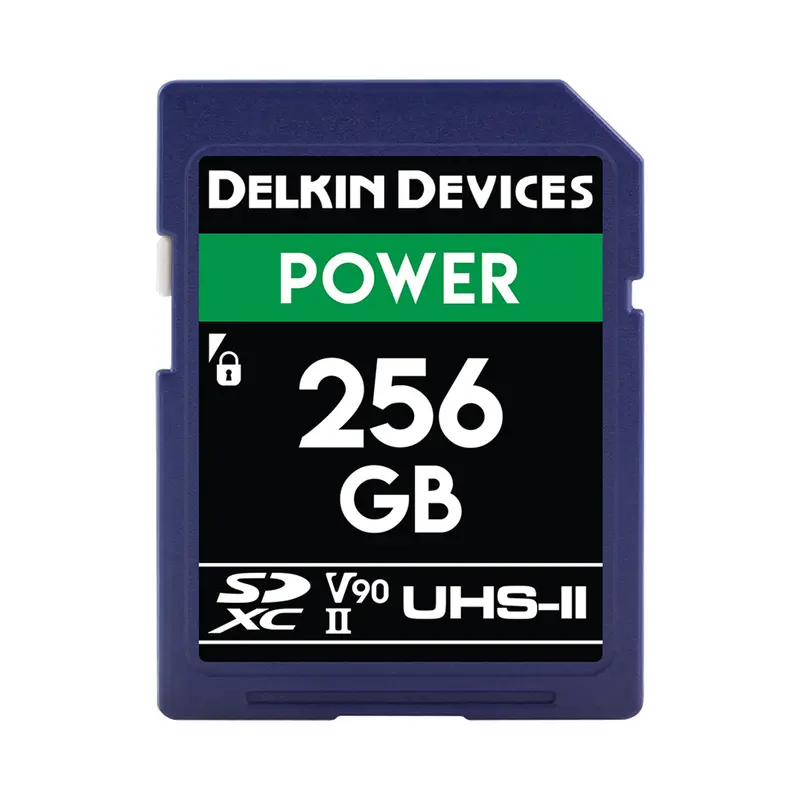 Delkin Power 256Gb Uhs-Ii Sdxc Memory Card – Professional-Grade Video Buffering 1