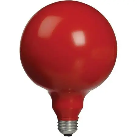 Delta Jumbo Red Safelight Bulb For Darkroom Use 1