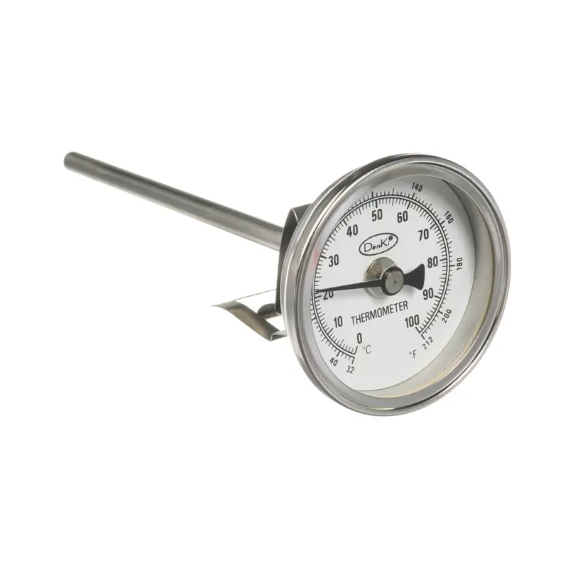 Dot Line 2-Inch Dial Thermometer – Analog Temperature Gauge 1